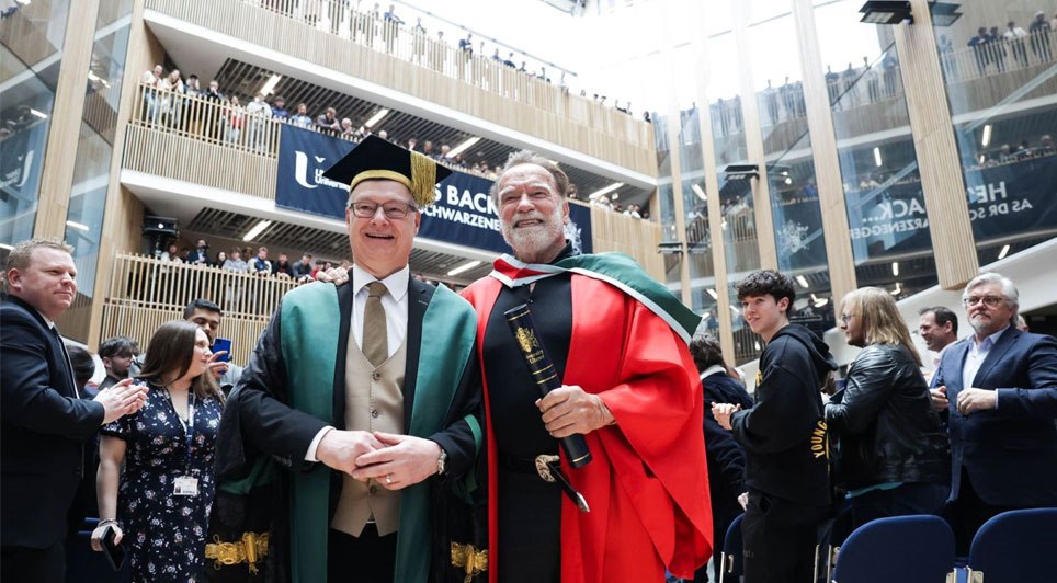 Former Governor Of California Returns To Belfast 60 Years After His First Visit