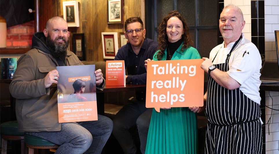 Industry Body To Roll Out Venue Materials Highlighting 24/7 Lifeline Helpline