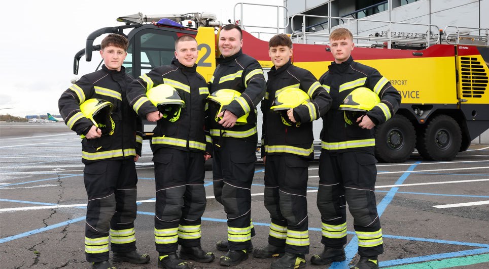 First It Role Alongside Fire And Rescue Recruits.