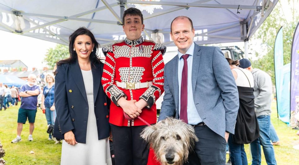 Communities Minister Visits Coleraine For Armed Forces Day
