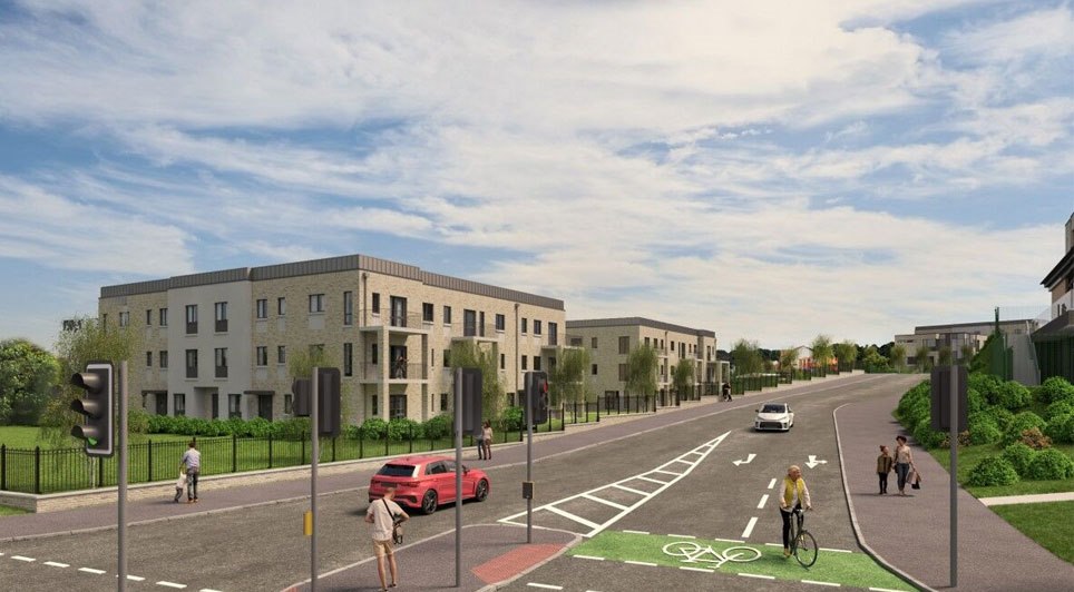 2,300 sqm Lidl Store And 65 Total Homes